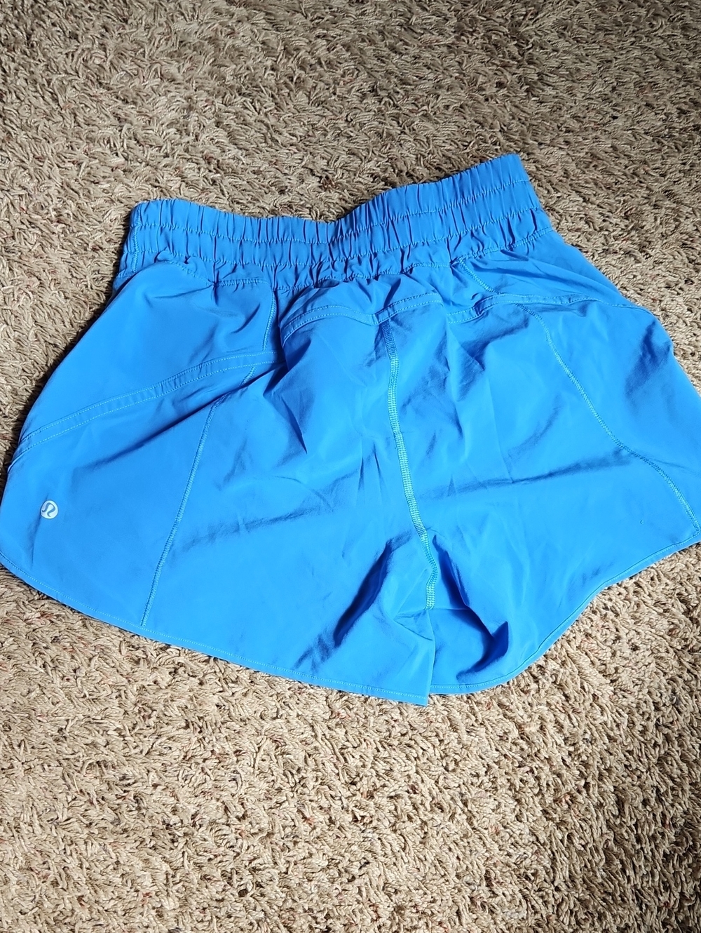 lululemon athletica Women's Bright Blue Running Shorts